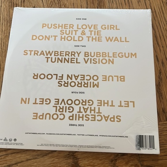 BRAND NEW JUSTIN TIMBERLAKE VINYL ‘THE 20/20 EXPERIENCE’ - Picture 4 of 5